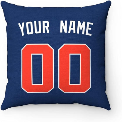 Throw Pillow San Diego Personalized Custom Any Name and Number for Men Women Boy Gift