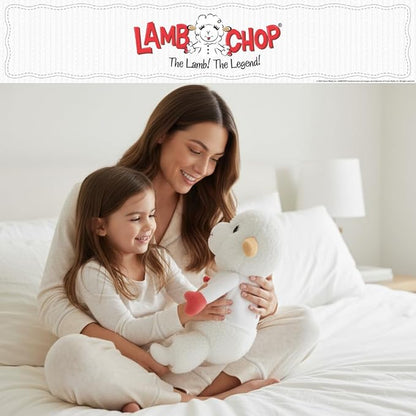 Lamb Chop Nostalgic Spring Easter Cuddle Pillow, Super Soft & Cozy Plush, 14" Tall, (Officially Licensed Product) by Franco Collectibles