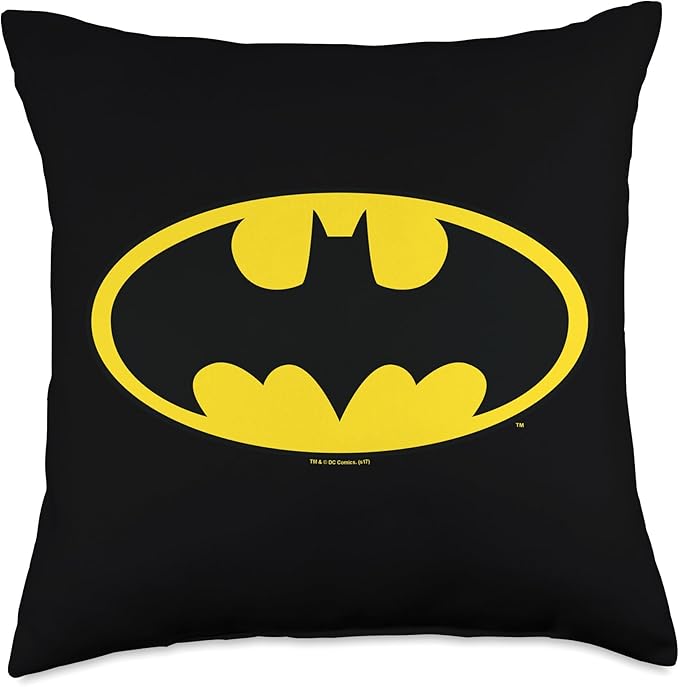 Batman Classic Logo Throw Pillow