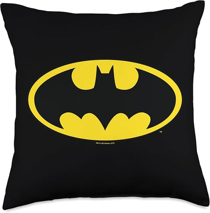 Batman Classic Logo Throw Pillow