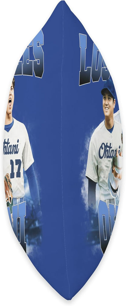 Shohei Ohtani | Los Angeles Baseball MLB Player | MLBOHT5002 Throw Pillow