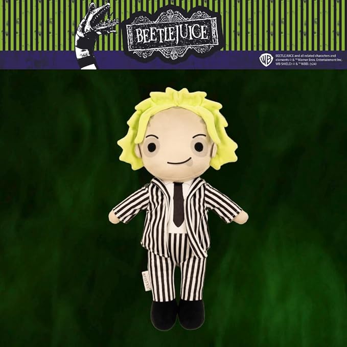 Collectibles Beetlejuice Halloween Bedding Super Soft Cozy Decorative Pillow, (Officially Licensed Product) By Franco
