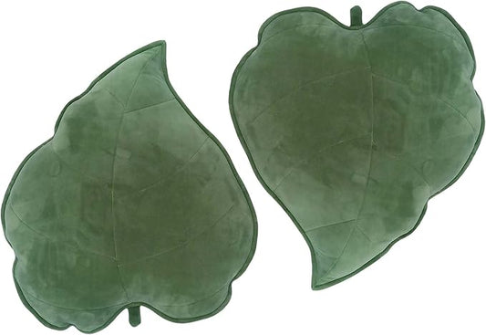Cyprinus Carpio 3D Leaf Shape Household Pillow Cushion Sofa Lumbar Pillow Household Throw Pillow Decoration Pack of 2