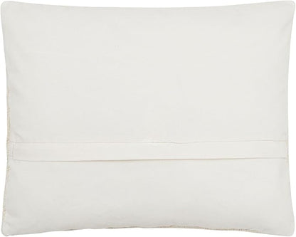 Camp Wandawega Mallard Wool Hook Throw Pillow, Vintage Lodge Decorative Pillow, Oblong 16x20