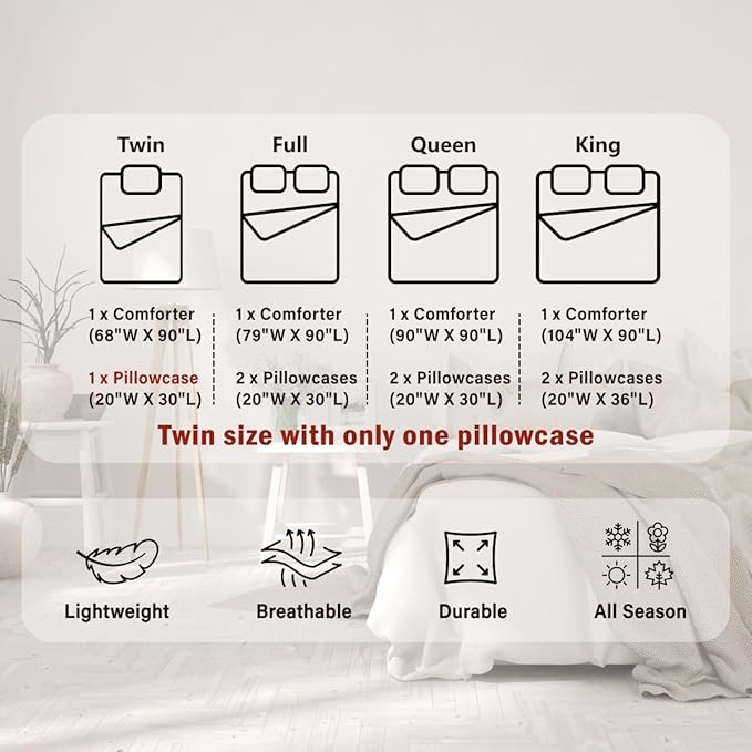 Merry Christmas Comforter Set Queen Size,Cartoon Christmas Stocking Bedding Set 3Pcs,Vintage Black White Check Quilt Set for Kids Girls Boys Room Decor Xmas Tree Duvet Insert,2 Pillowcases