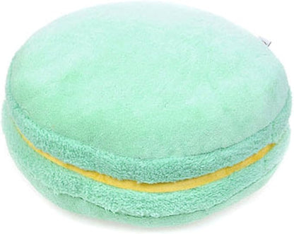ChezMax Macaron Pillow Plush Back Bolster Cushion Microbead Throw Pillow Case Round Seat Cushion Home Decor Pillow for Sofa Bedroom Office Dormitory Car 14.5" Honeydrew Green