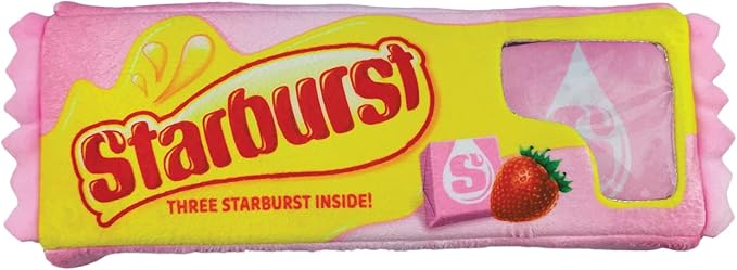 iscream Starburst Package 16" x 6.5" Pillow Set with Three Mini Starburst Candy Pillows
