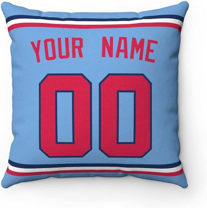 ANTKING Throw Pillow 2 Packs Personalized Custom Any Name and Number for Men Women Boy Gift
