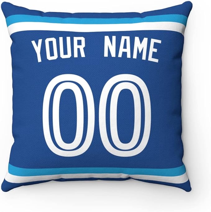 ANTKING Throw Pillow 2 Packs Personalized Custom Any Name and Number for Men Women Boy Gift