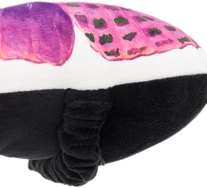 JWH 3D Butterfly Neck Pillow Decorative Car Travel Desk Neck Support Pillow Print Cushion Plane Trip Pillow 8x12 Inch Hot Pink