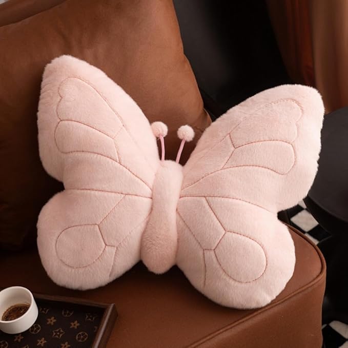 15 x 18 Inches Cute Butterfly Throw Pillows Decorative Plush Sofa Butterfly Pillow for Indoors Home Outdoor Couch Kids