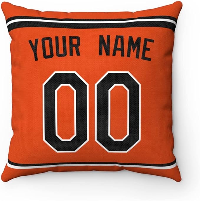 ANTKING Throw Pillow 2 Packs Personalized Custom Any Name and Number for Men Women Boy Gift