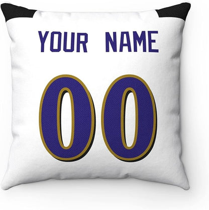 ANTKING Throw Pillow 2 Packs Custom Any Name and Number for Men Women Boy Gift