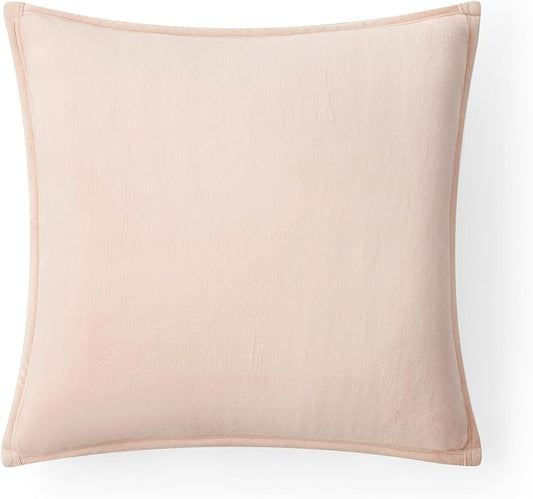 UGG Coco 2-Pack Decorative Pillows - Soft & Plush Throw Pillow Inserts with Throw Pillow Covers - Perfect for Sofa, Bed, Living Room Decor or Home Decor, 20" x 20", Pink Himalayan Salt