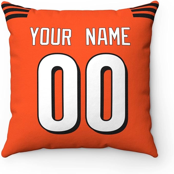 ANTKING Throw Pillow Cincinnati Custom Any Name and Number for Men Women Boy Gift
