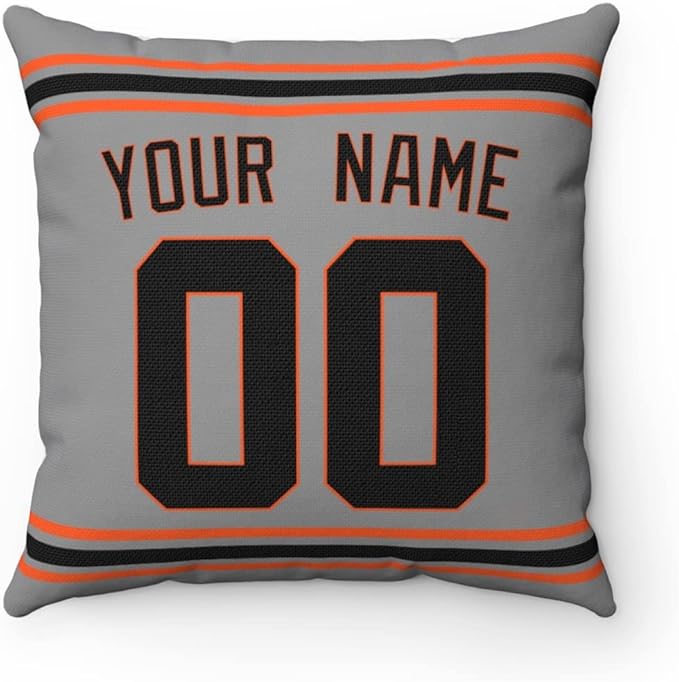 ANTKING Throw Pillow 2 Packs Personalized Custom Any Name and Number for Men Women Boy Gift