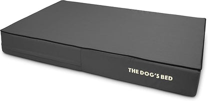 The Dog’s Bed Orthopedic Memory Foam Dog Bed Mattress, Oxford Fabric, Grey with Black Trim, XL, 6-Inch