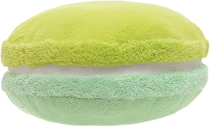 ChezMax Macaron Pillow Plush Back Bolster Cushion Microbead Throw Pillow Case Round Seat Cushion Home Decor Pillow for Sofa Bedroom Office Dormitory Car 14.5" Gradient Green