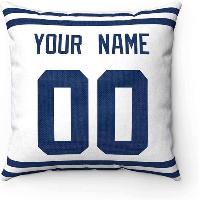 ANTKING Throw Pillow 2 Packs Custom Any Name and Number for Men Women Boy Gift