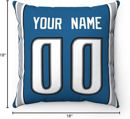 ANTKING Throw Pillow 2 Packs Custom Any Name and Number for Men Women Boy Gift