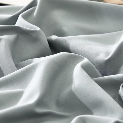 Houseri Light Blue Comforter Set - Soft, Breathable Twin Size for Boys & Girls - Dusty Blue Bedding with Greyish Blue Comforter & Quilts