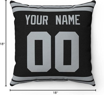 ANTKING Throw Pillow 2 Packs Custom Any Name and Number for Men Women Boy Gift
