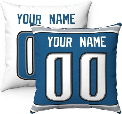 ANTKING Throw Pillow 2 Packs Custom Any Name and Number for Men Women Boy Gift