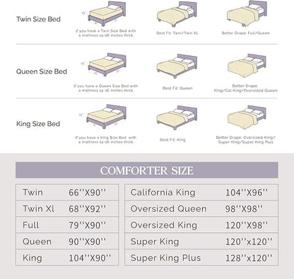 Andency Queen Size Comforter Set Olive, Solid Bed Comforter Set 3 Pieces (1 Comforter & 2 Pillowcases), Soft Cozy Lightweight All Season Bed Set