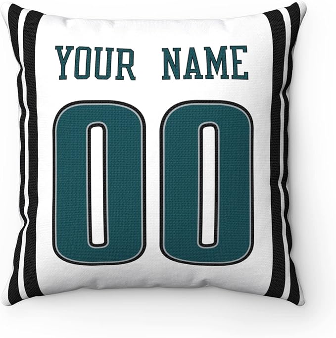 ANTKING Throw Pillow Philadelphia Custom Any Name and Number for Men Women Boy Gift