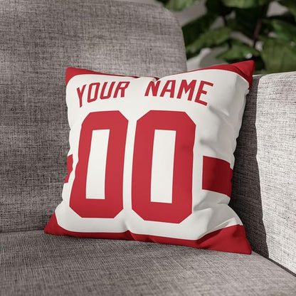 ANTKING Detroit Throw Pillow Personalized Custom Any Name and Number for Men Women Boy Gifts