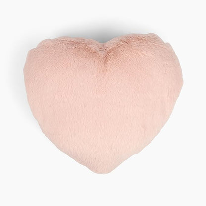 HUGIMALS Super Sized Heart to Hug Pillow in Antique Rose | 8 lb Weighted Soft Heart Shaped Sensory Pillow | for Self-Care, Relaxation, Sleep with Cozy Hand Pocket - Thoughtful Gift for Adults, Teens