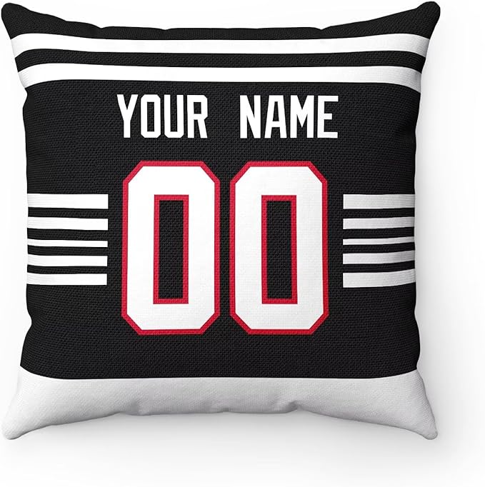 ANTKING New Jersey Throw Pillow Personalized Custom Any Name and Number for Men Women Boy Gifts