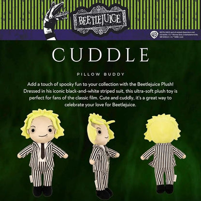 Collectibles Beetlejuice Halloween Bedding Super Soft Cozy Decorative Pillow, (Officially Licensed Product) By Franco