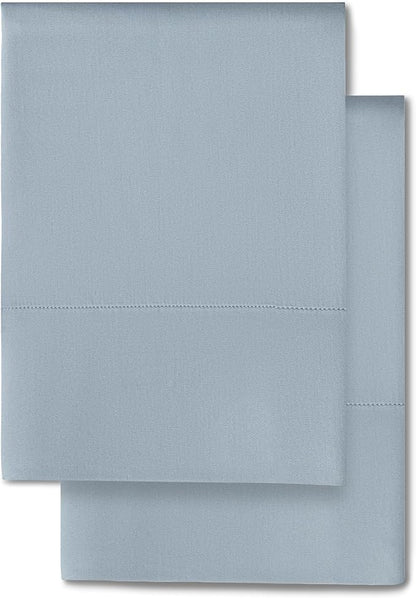 Cozy Earth King Pillowcases Set of 2 - Made of 100% Viscose from Bamboo, Ultra-Soft & Luxury, Woven from Naturally Breathable & Lightweight Fabric - Shore