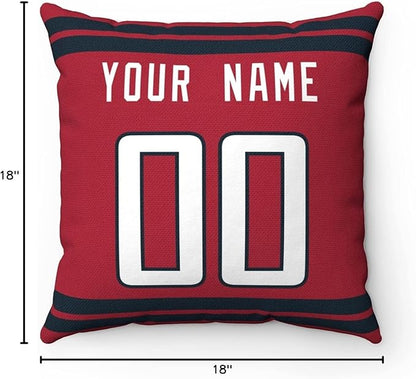 ANTKING Throw Pillow Houston Custom Any Name and Number for Men Women Boy Gift