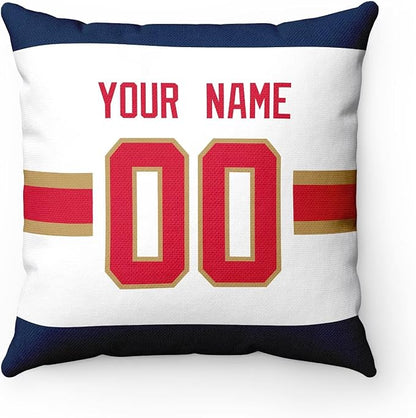 ANTKING Florida Throw Pillow Personalized Custom Any Name and Number for Men Women Boy Gifts