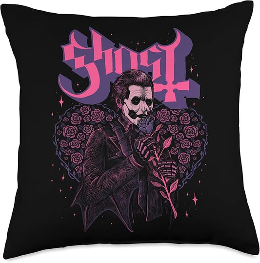 Ghost Bouquet IV Throw Pillow