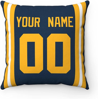 ANTKING Throw Pillow 2 Packs Custom Any Name and Number for Men Women Boy Gift