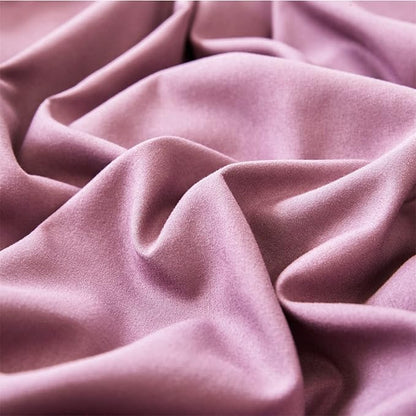 Pureant Dusty Purple Comforter Set Twin Solid Mauve Bedding Comforter Sets for Women Girls Grape Color Twin Comforter Soft Dusty Lilac Purple Twin Size Comforter Sets Lavender Purple Bed