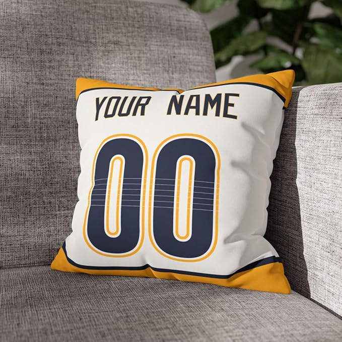 ANTKING Throw Pillow 2 Packs Personalized Custom Any Name Number for Men Women Boy Gifts