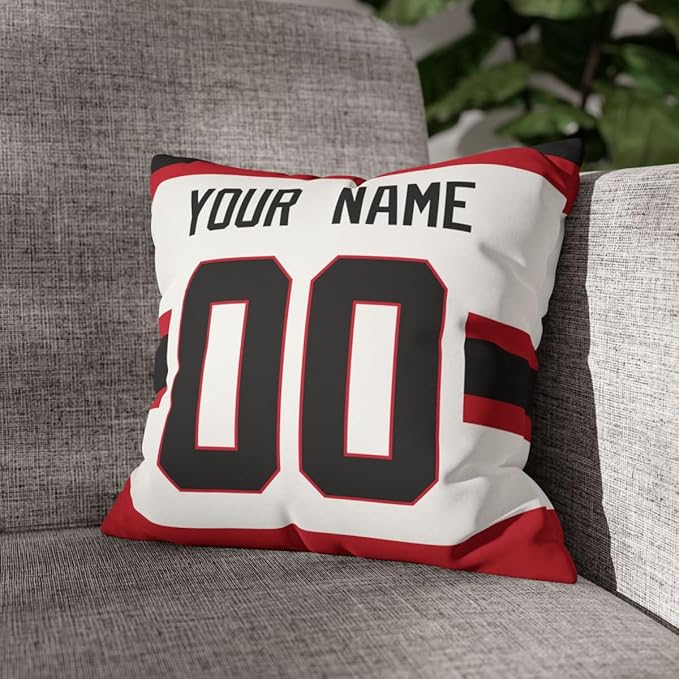ANTKING Throw Pillow 2 Packs Personalized Custom Any Name Number for Men Women Boy Gifts