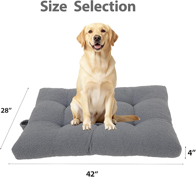 Washable Dog Couch Bed, Pet Sofa with Removable Cushion & Non-Slip Bottom, Orthopedic Plush Furniture for Medium/Large Dogs,Cat & Dog Loveseat.(Dark Grey)