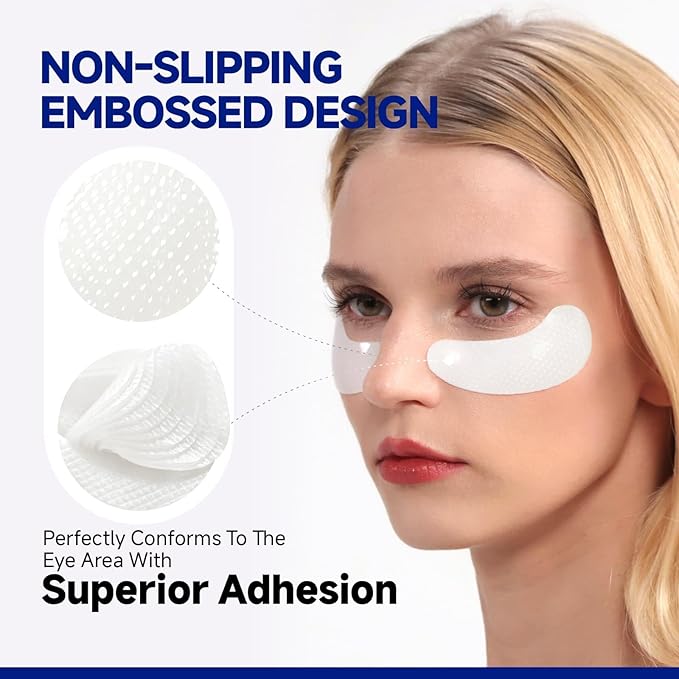Peptide Under Eye Patches, Firming Eye Patches Instant Reduces Dark Circles and Puffiness, Collagen Under Eye Mask for Bags Treatment, Wrinkles, 12 Pairs, Vegan