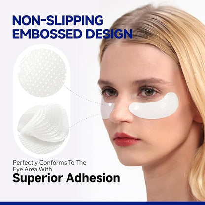 Peptide Under Eye Patches, Firming Eye Patches Instant Reduces Dark Circles and Puffiness, Collagen Under Eye Mask for Bags Treatment, Wrinkles, 60 Pairs, Vegan