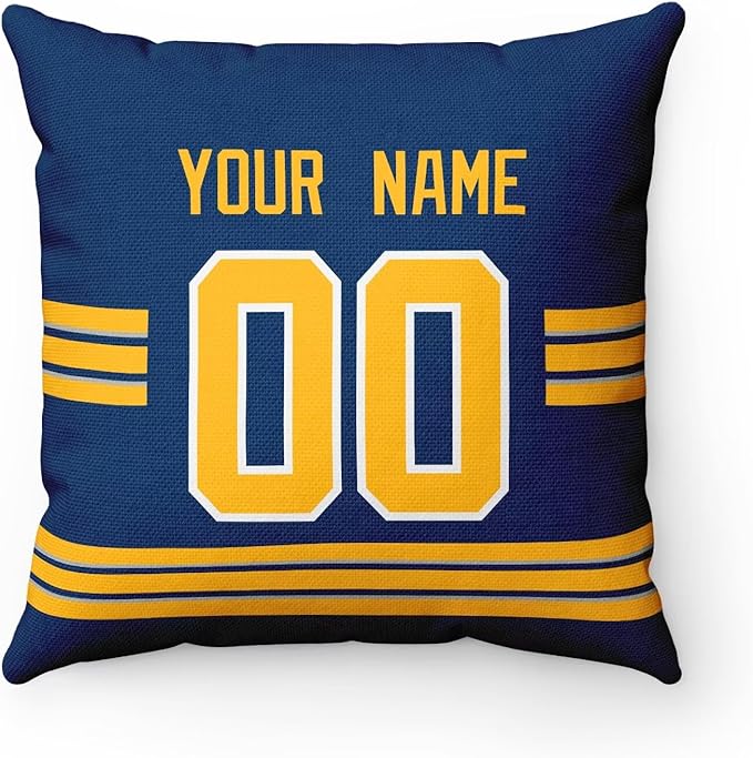 ANTKING Buffalo Throw Pillow Personalized Custom Any Name and Number for Men Women Boy Gifts
