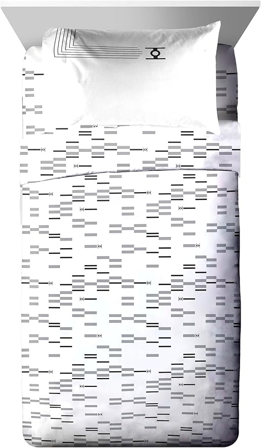 Jay Franco Comforter Set Includes Sheets and Pillow Covers - Soft and Cozy Bed Set for Stylish Room Decor, White - Star Wars, 5 Piece Twin Bedding