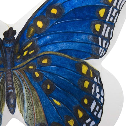 JWH 3D Butterfly Accent Pillow Case Bed Decorative Handmade Decorative Printed Throw Pillow Cover Blue Pillow Cover Cute Cushion for Farmhouse Sofa Couch Living Room Decor Printed Protector 13x15 Inch