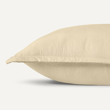 Amazon Basics Brushed Microfiber Comforter Set, Extra Soft with Natural Texture, 3-Piece, King, Beige