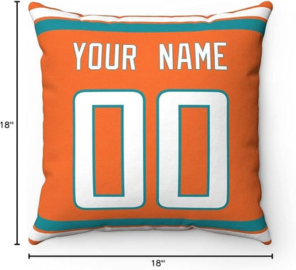 ANTKING Throw Pillow 2 Packs Custom Any Name and Number for Men Women Boy Gift