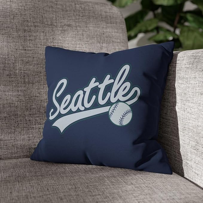 ANTKING Seattle Throw Pillow 2 Packs Custom Name and Number for Men Women Boy Personalized Gifts